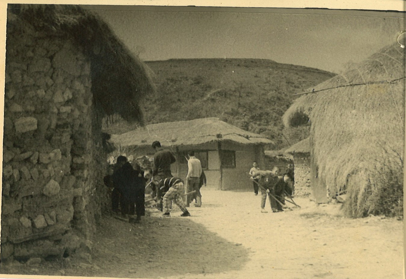 1960년대 조기청소(새마을운동)